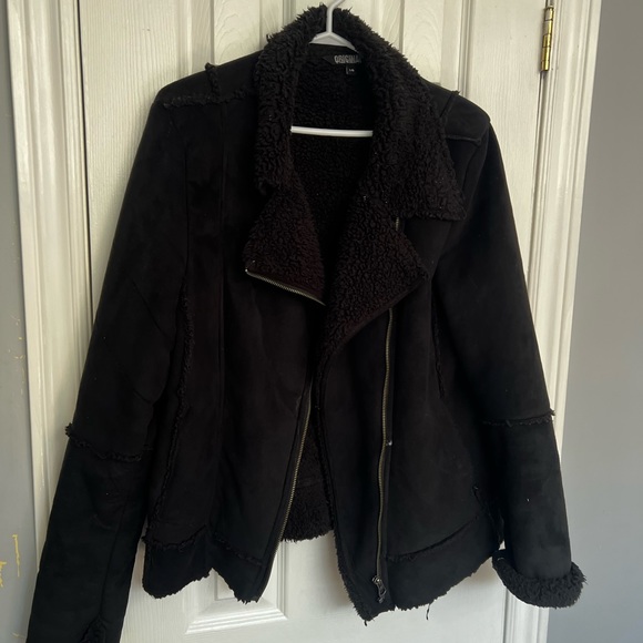 Black aviator jacket - Picture 1 of 3